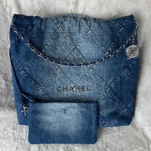 CHANEL Bags Chanel Denim 22 Bag Poshmark